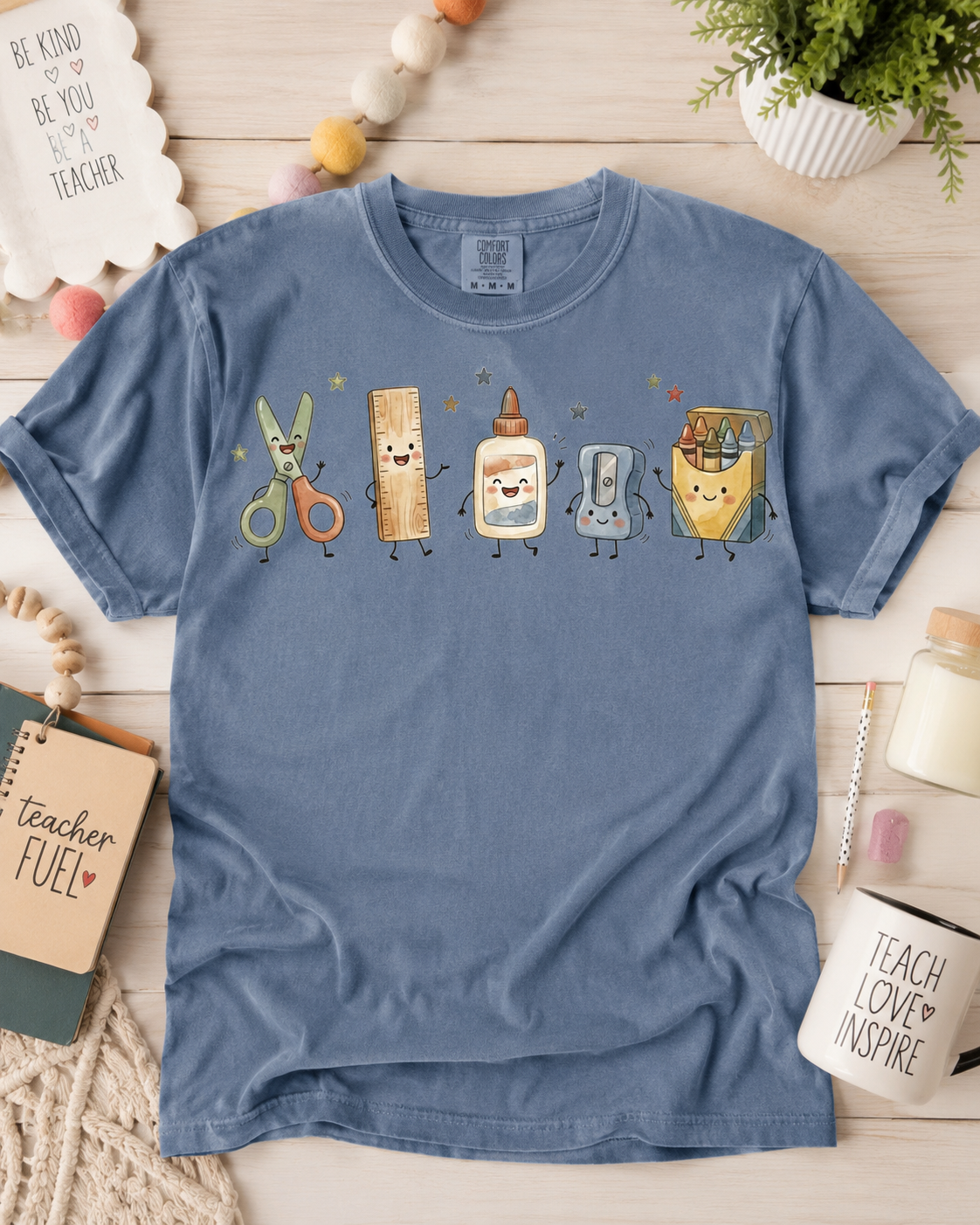 Comfort Colors School Supply Tee