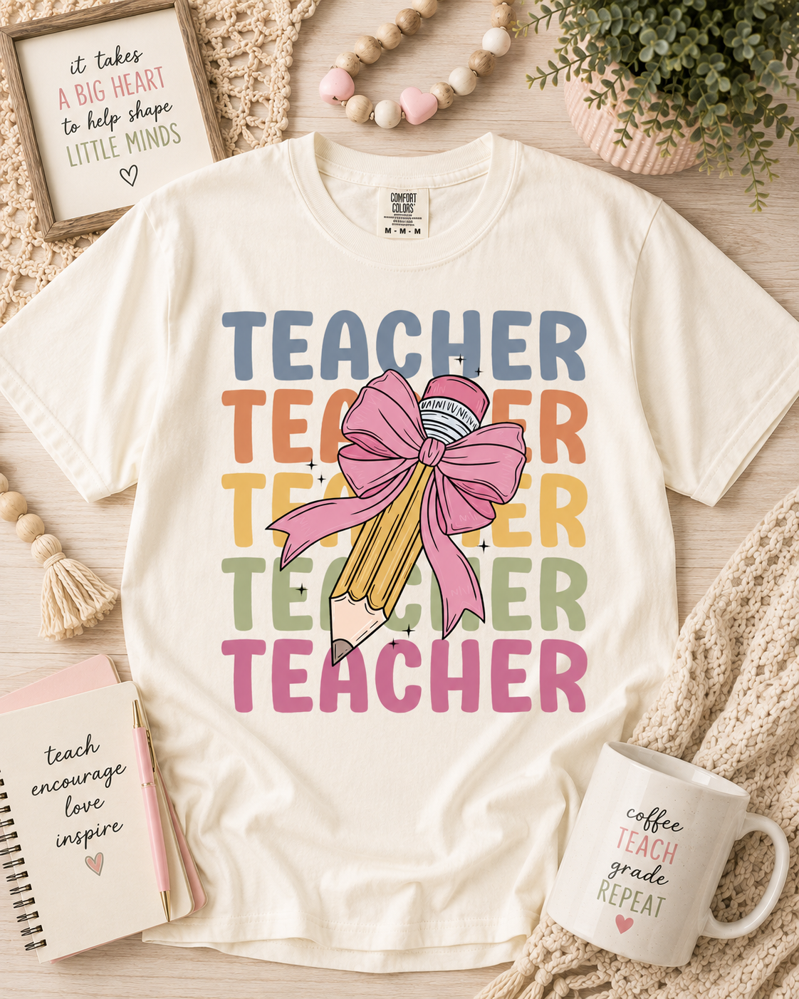 Comfort Colors Teacher Tee