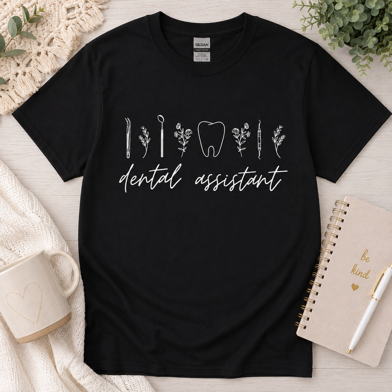Gildan Chic Dental Assistant Tee