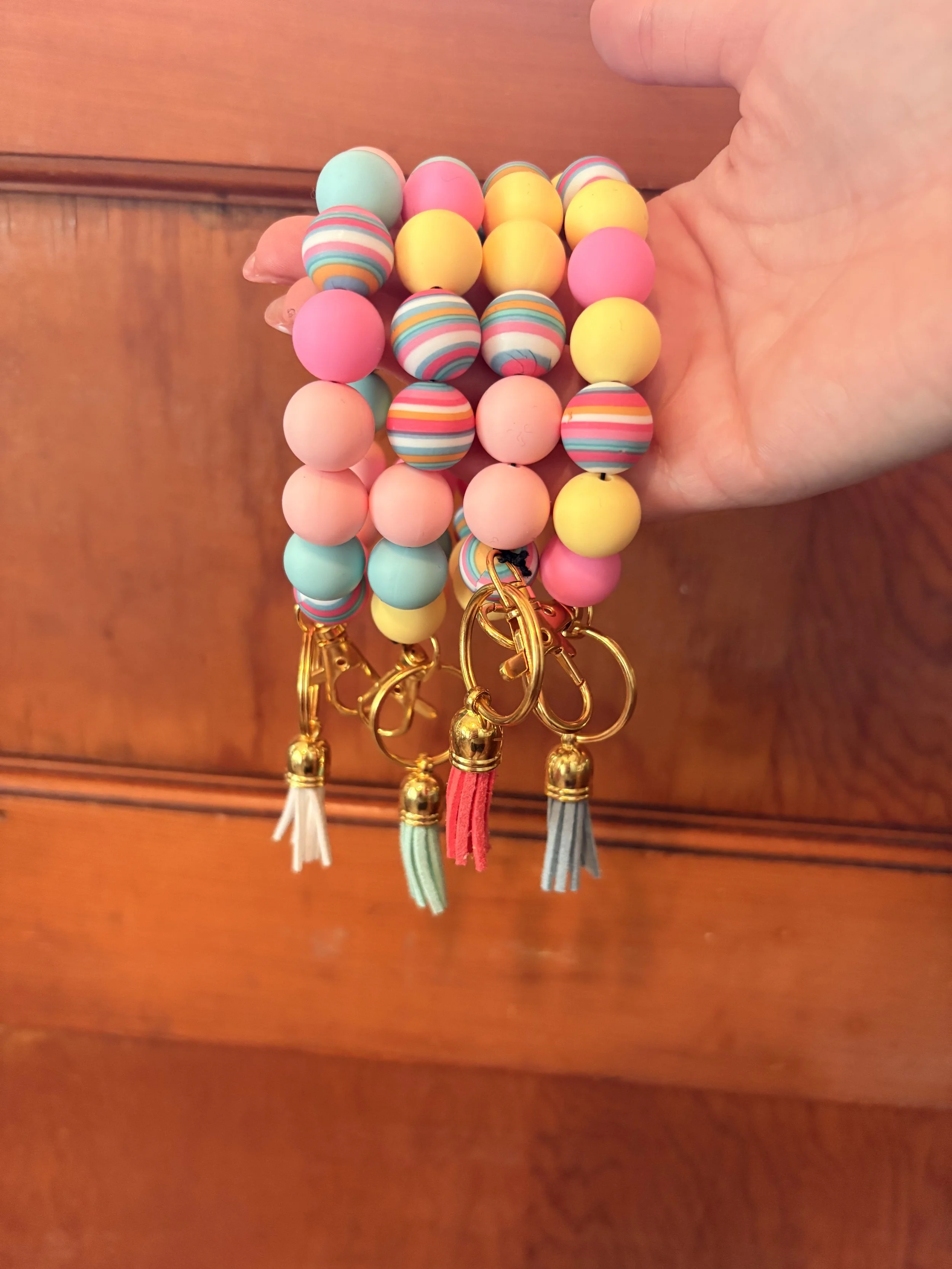Cotton Candy Key Chain