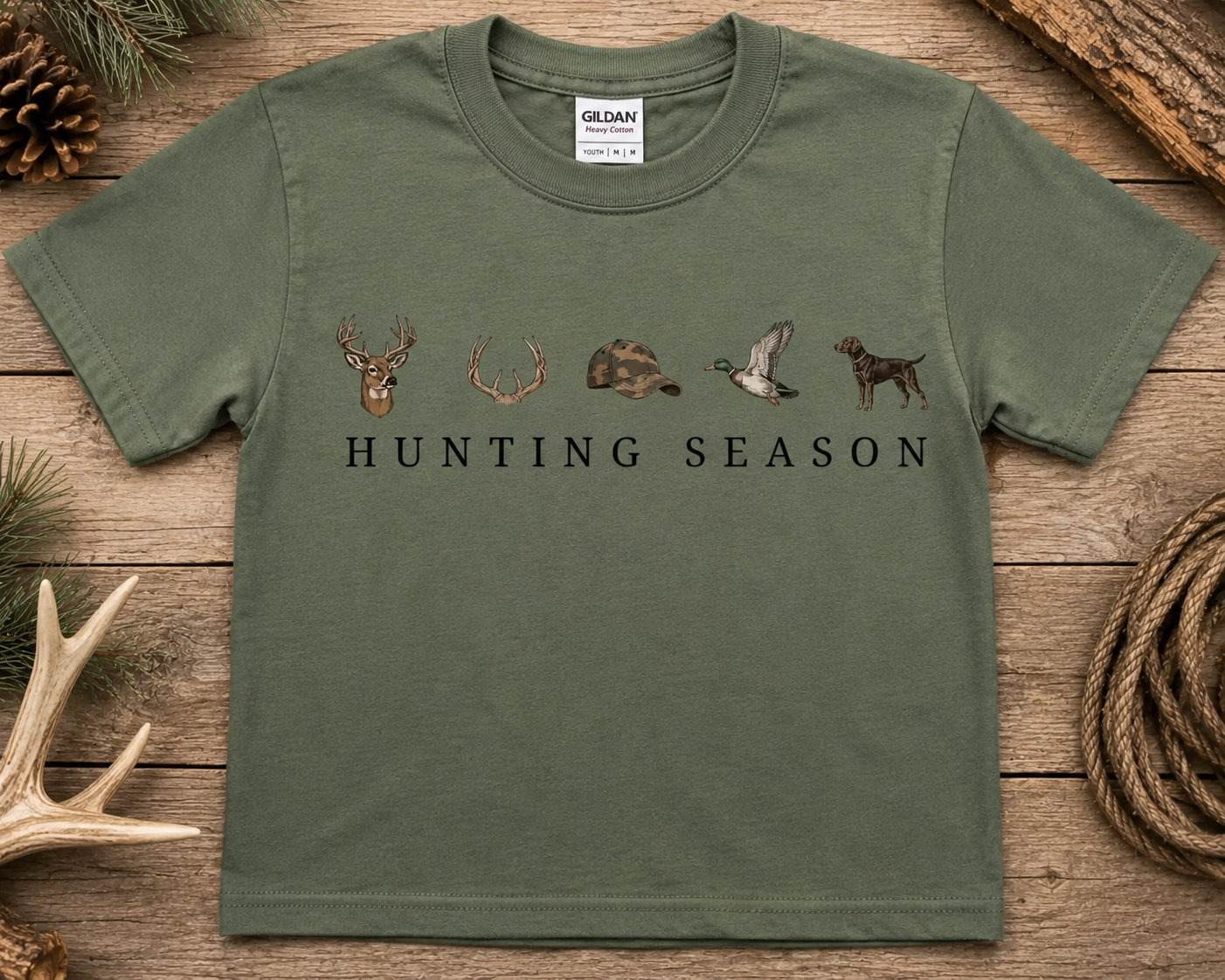 Youth Gildan Hunting Tee