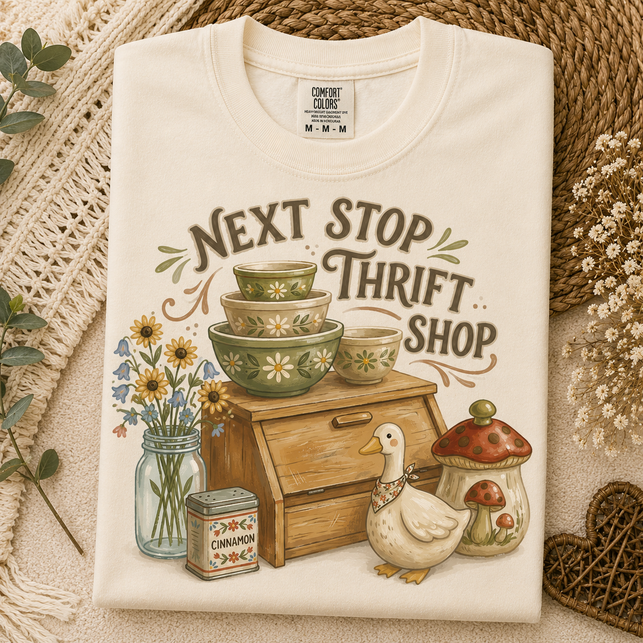 Comfort Colors Pyrex Thrift Shop Tee