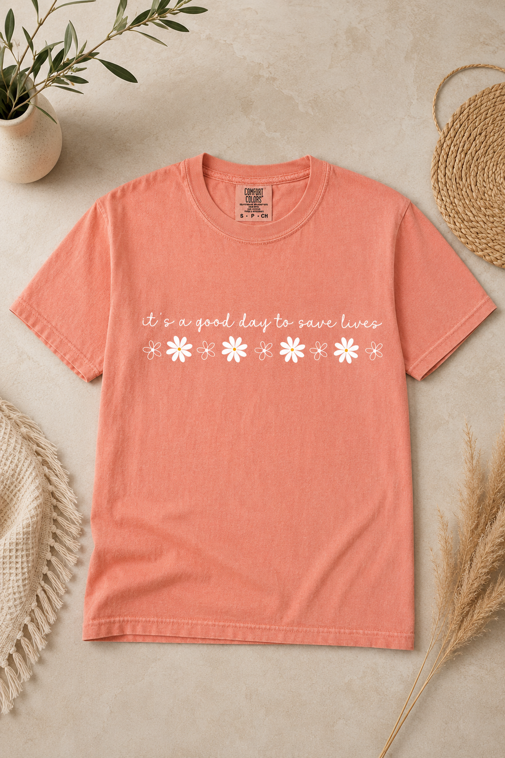 Comfort Colors Save Lives Tee