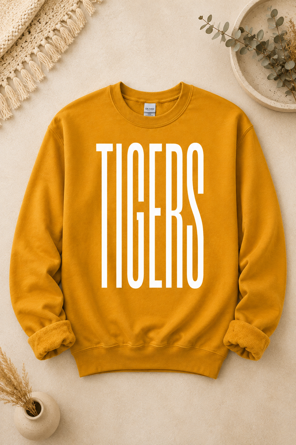 Gildan Tigers Spirit Crewneck