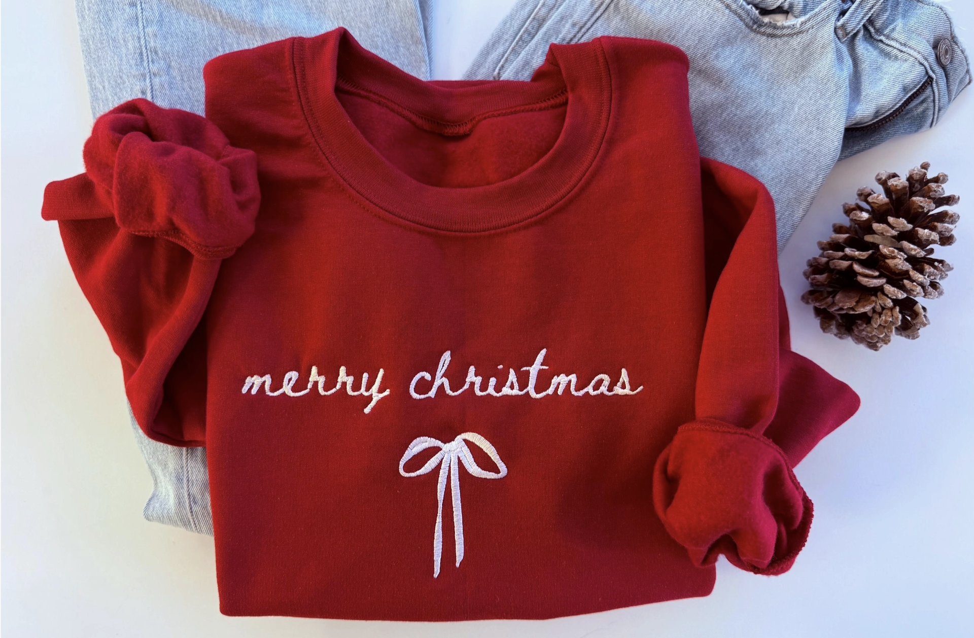 Gildan Merry Christmas Crewneck
