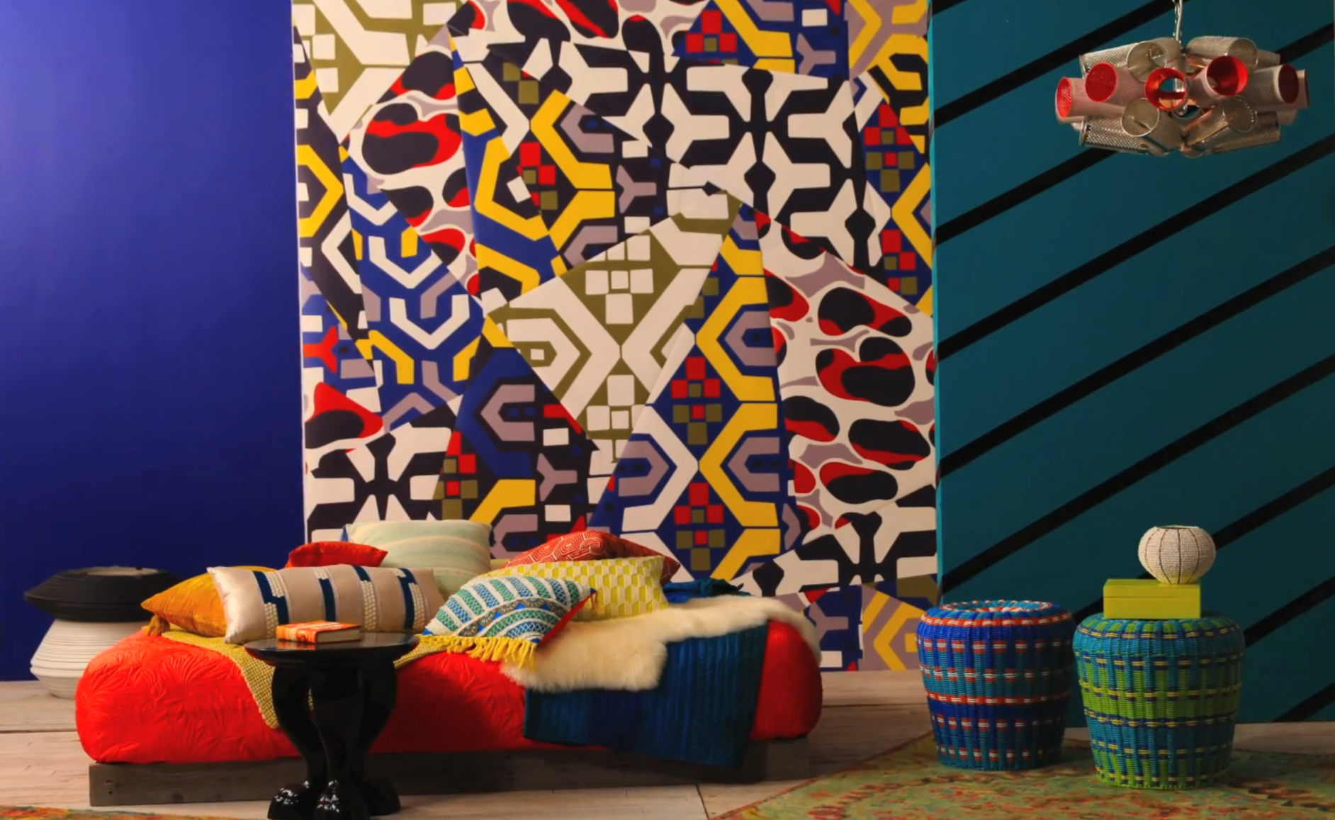 Li Edelkoort /Totemis: Memphis Meets Africa. Design by Kristen Morkel. Image from Sherwin Williams Trend Catalogue