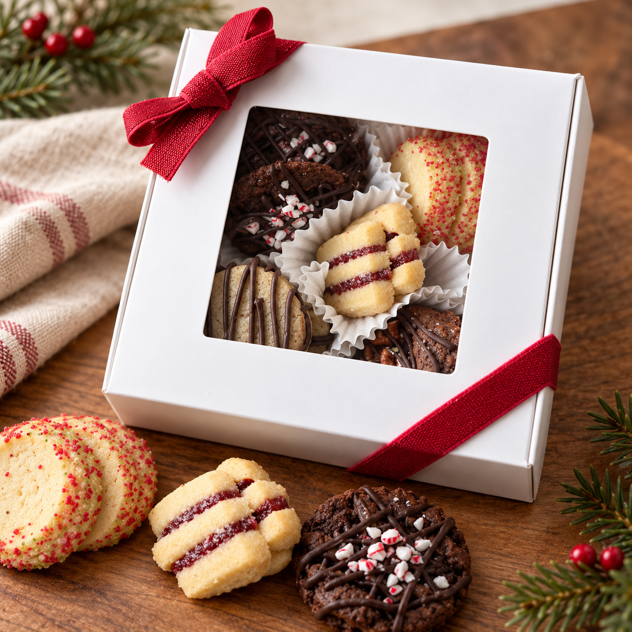 Christmas Cookie Gift Box