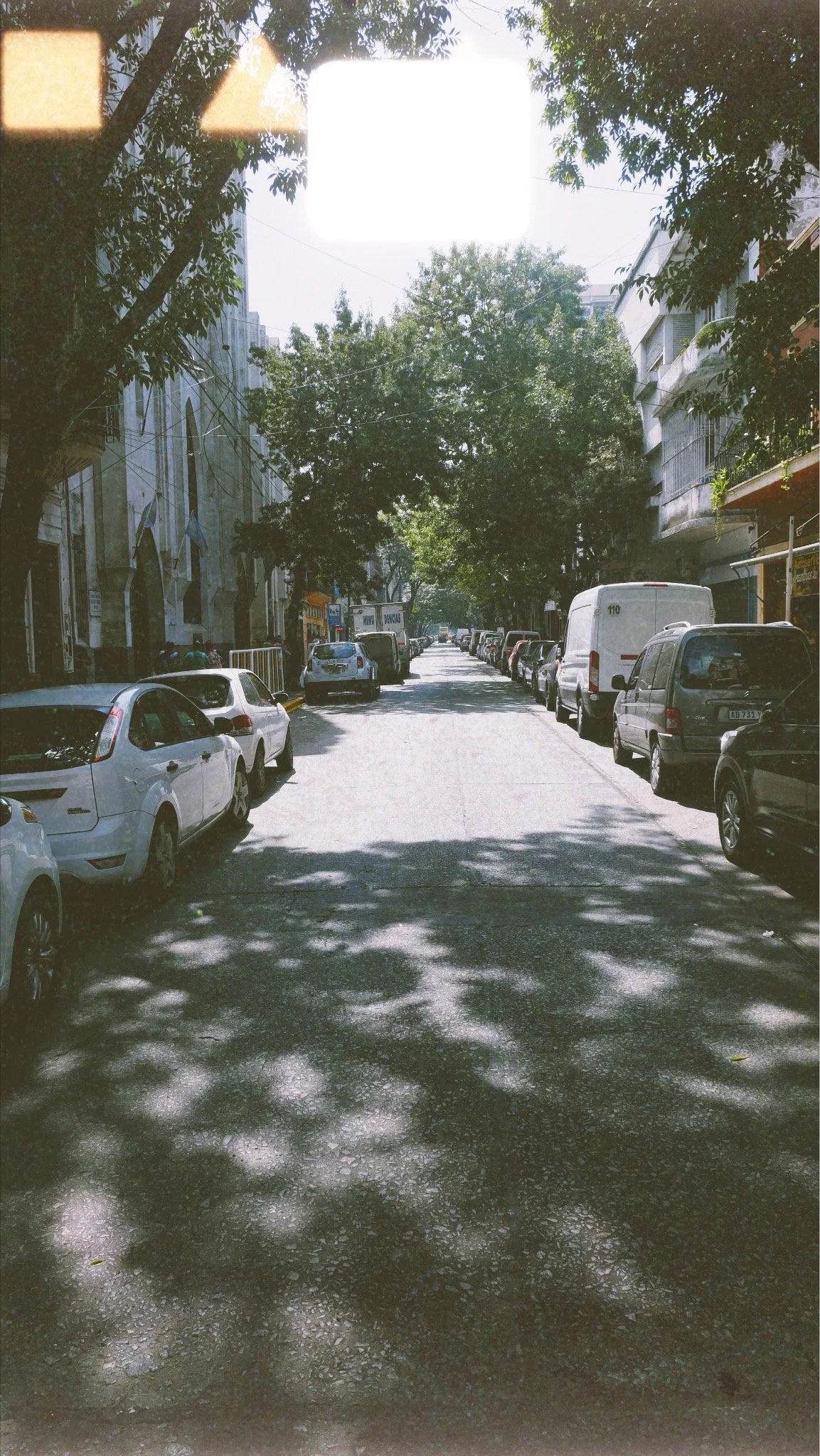 A random neighborhood in Buenos Aires, Argentina 