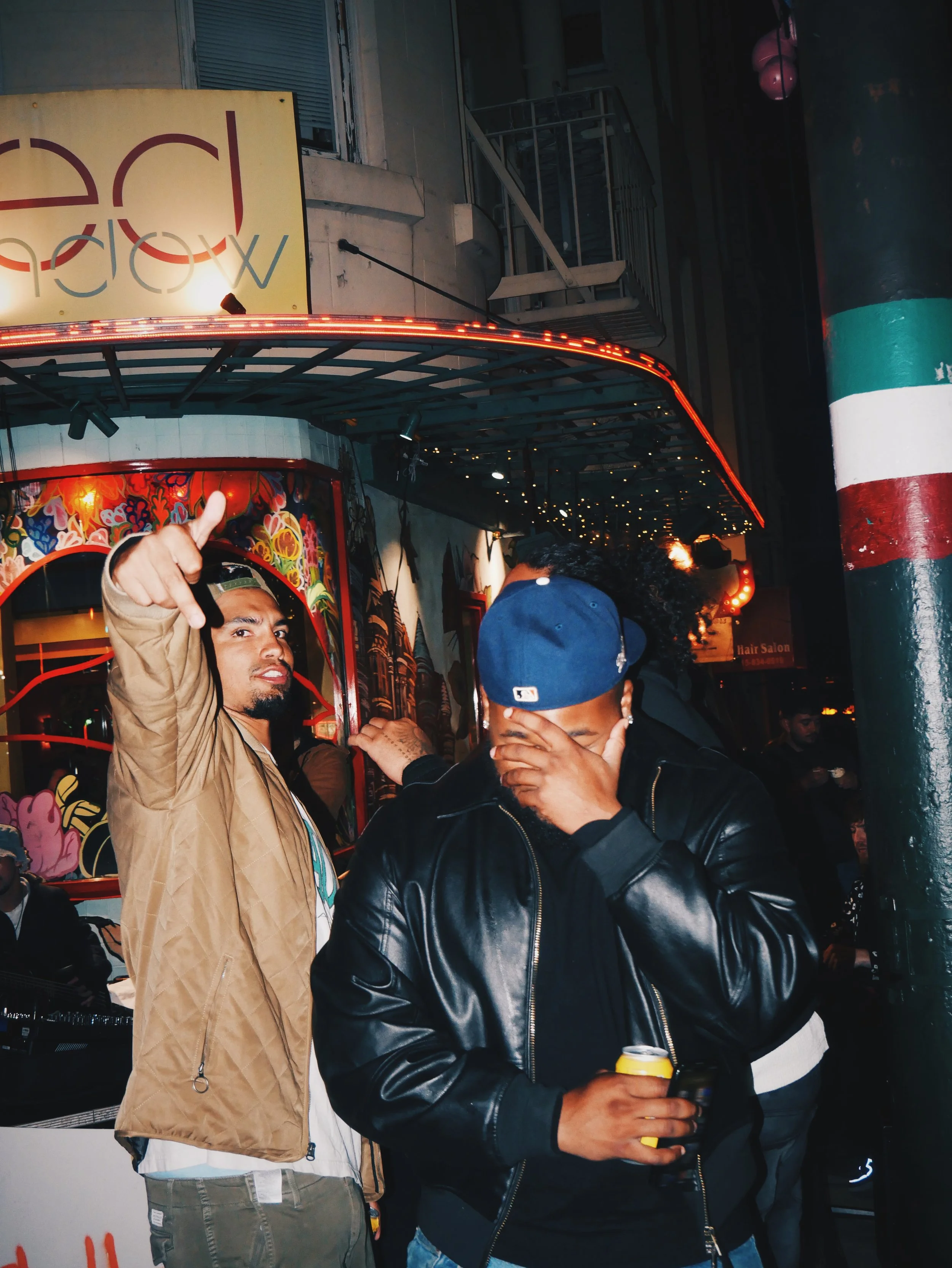 Saturday Nights in San Francisco can lead you to a concert on the street with a case of beers