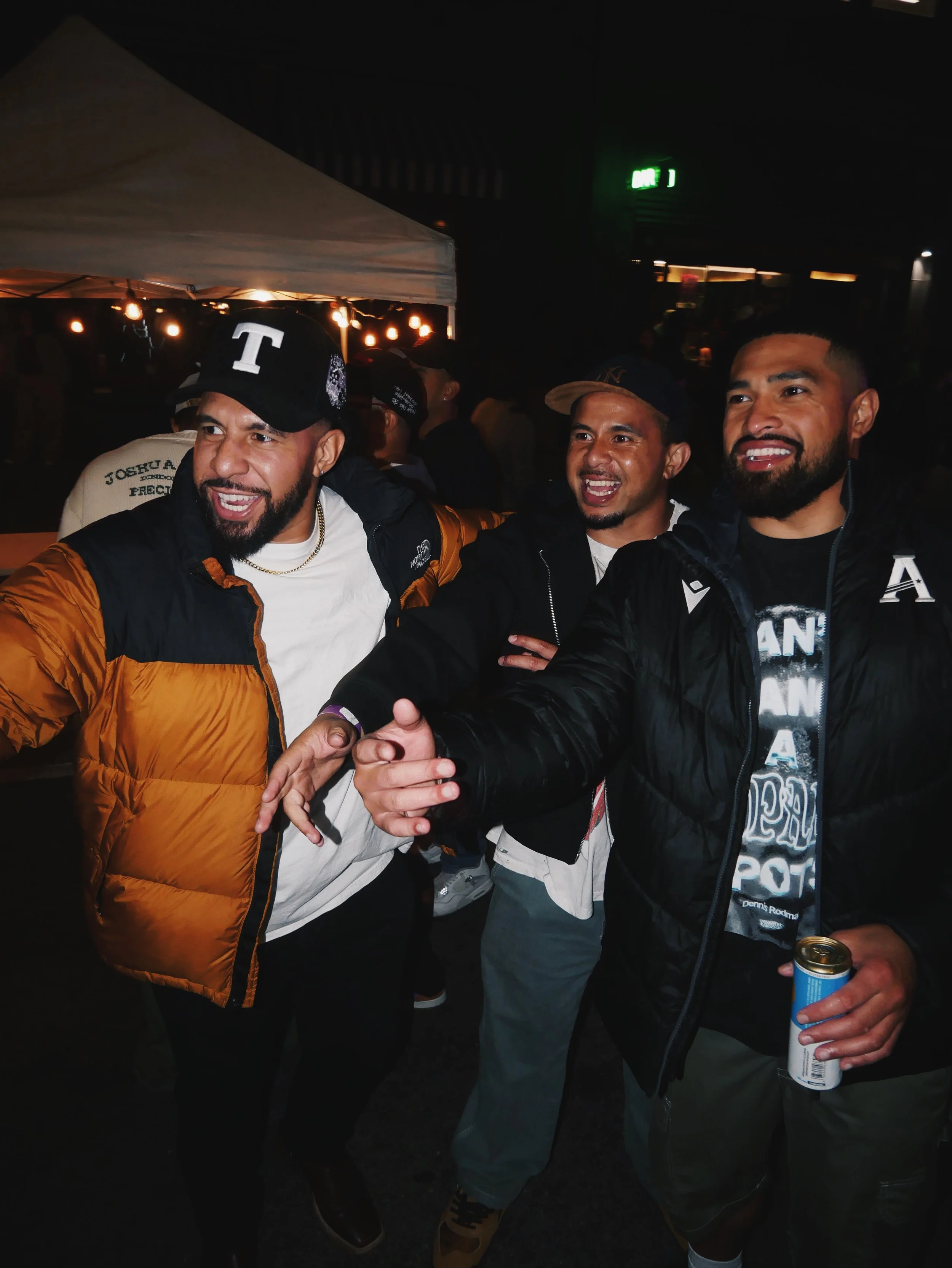 When the boys link up 