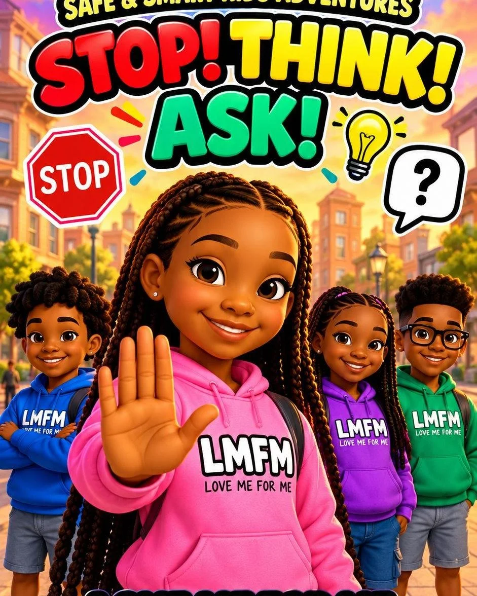 New on YouTube: LMFM Safe &amp; Smart Kids Adventures (Song #1) 

STOP. THINK. ASK. 
A simple safety message kids can remember when something feels off.

Watch it here: www.youtube.com/@KidsKRE84U

If you work with kids (parent, teacher, mentor), wha