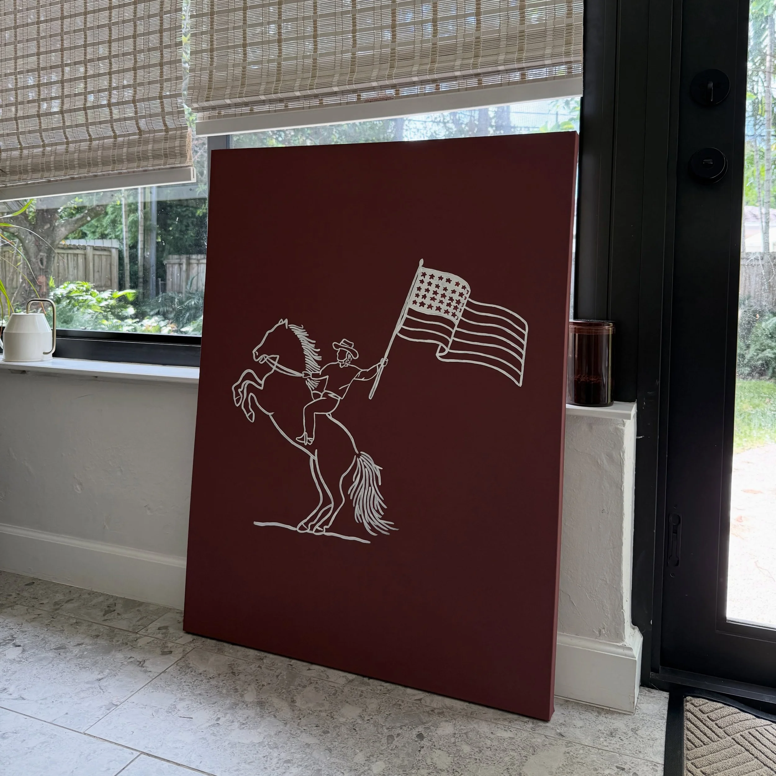 Free Rein on Canvas! 

Our Free Rein print recreated by hand on a 30x40 canvas. Available now! 

Message for details.