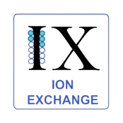 Icon for ion exchnage.