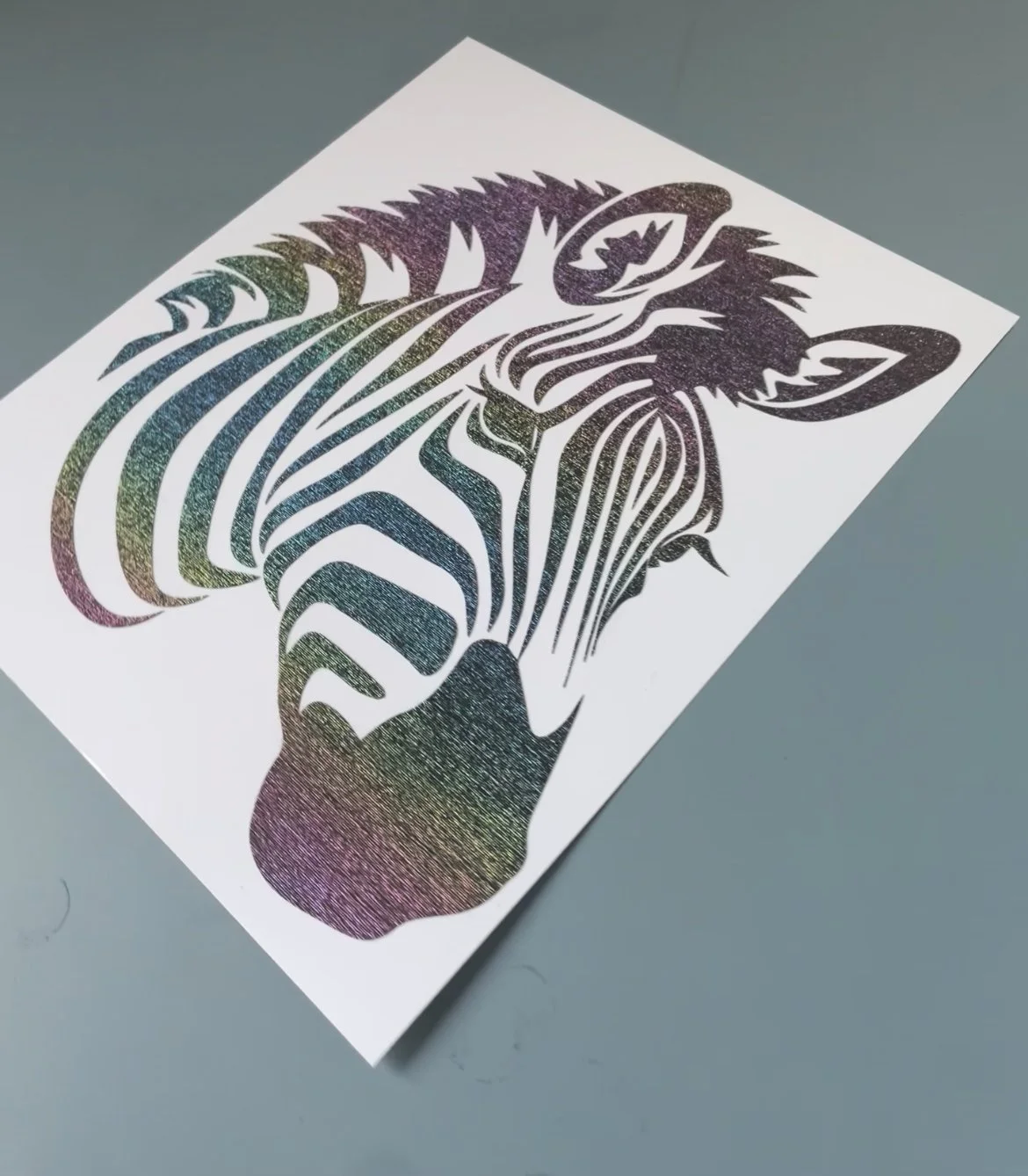 Zebra sticker/decal