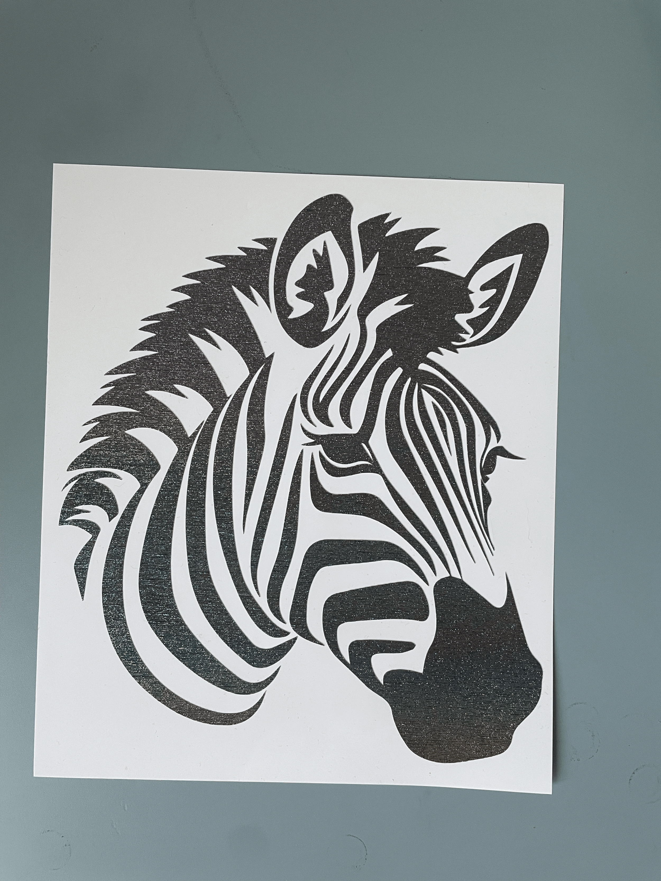 Zebra sticker/decal
