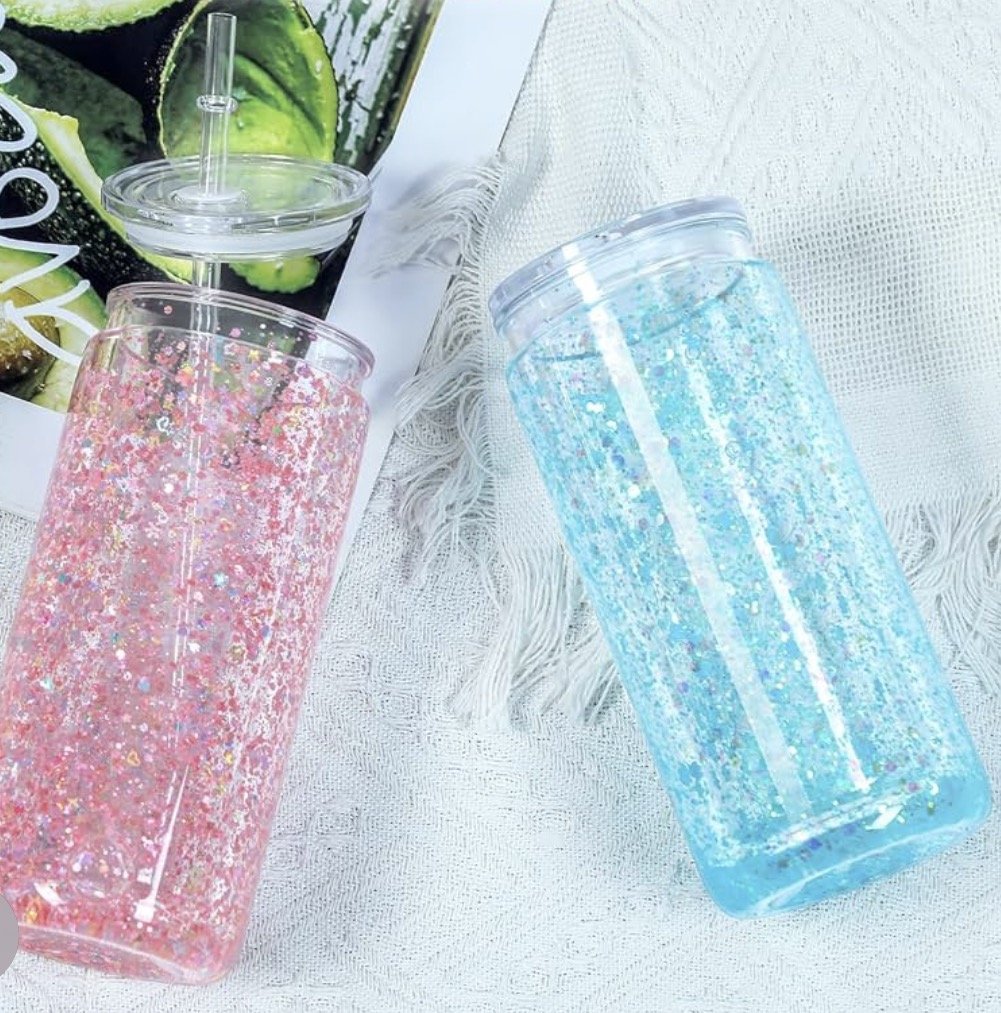 20OZ SnowGlobe Tumbler without handle