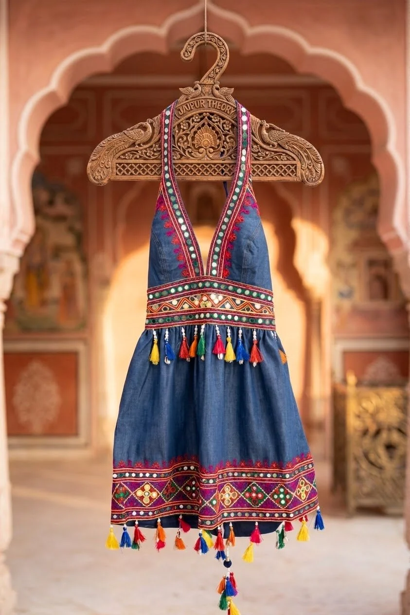 Neel Raang Dress