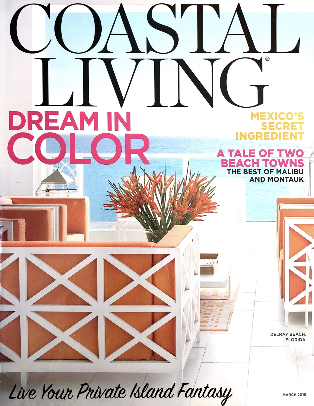Coastal Living  -  March 2015
