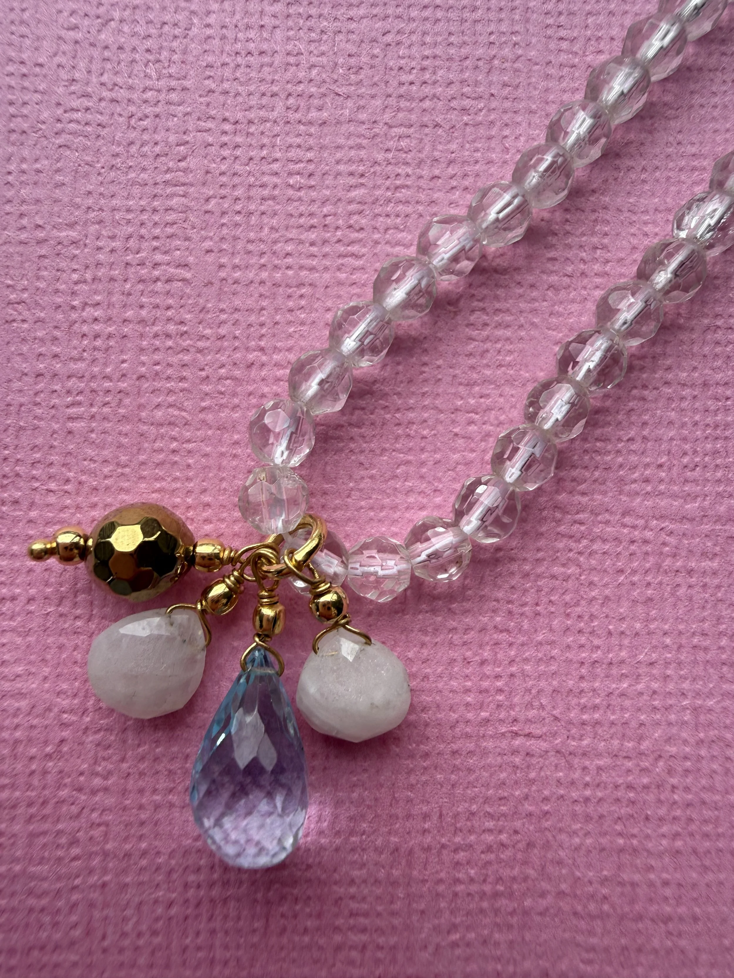 ONE & ONLY Priya Necklace - Crystal Quartz