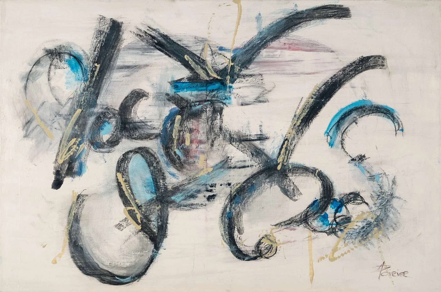 Envol
Acrylique sur toile, 24x36 po
Vendu - Sold: encan Commun’art
