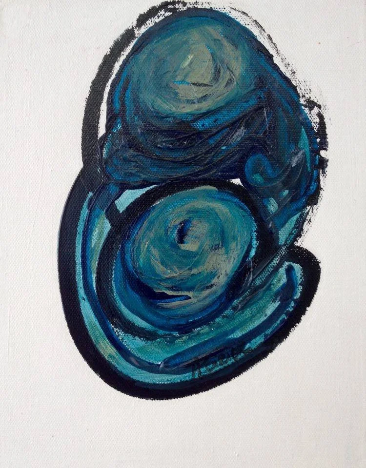 Genèse-6
Acrylique sur toile, 10x8 po
250$