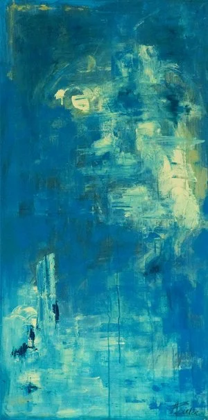 ô profonde
Acrylique sur toile, 48x24 po
Vendu - Sold