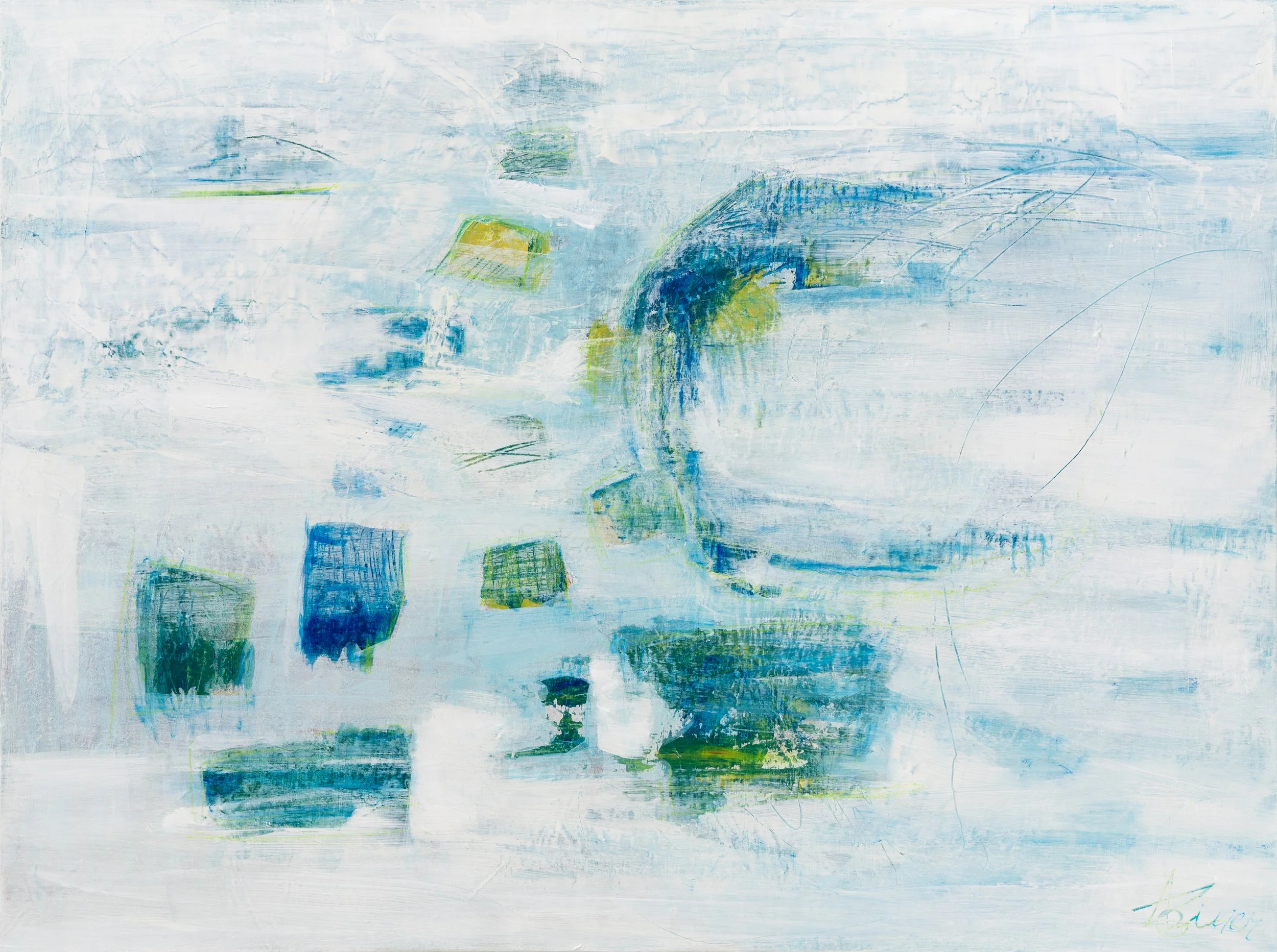 Brume Matinale
Acrylique sur toile, 36x48 po
Vendu - Sold