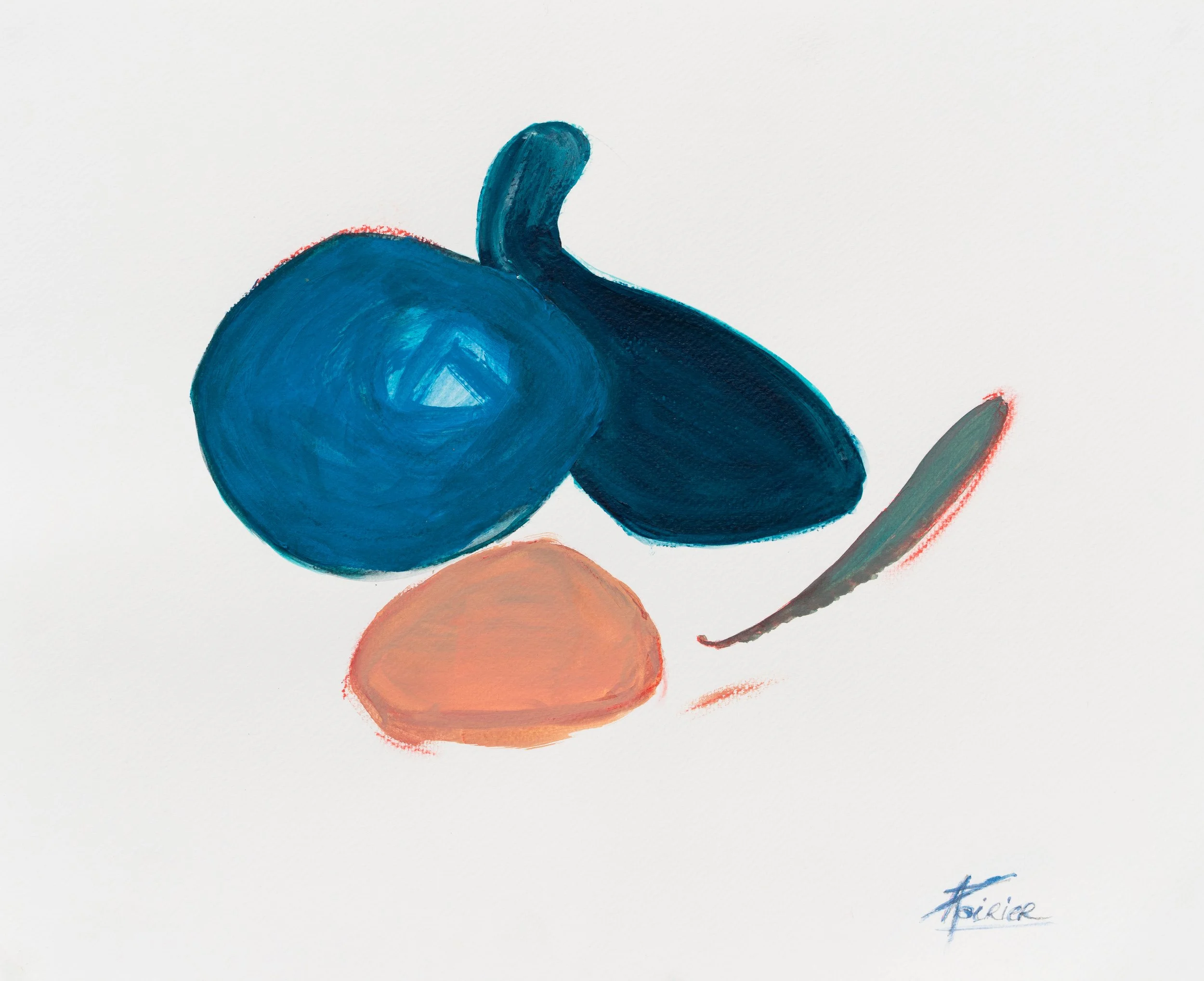Sans-titre/Untitled
Acrylique sur papier, 14x17 po
285$