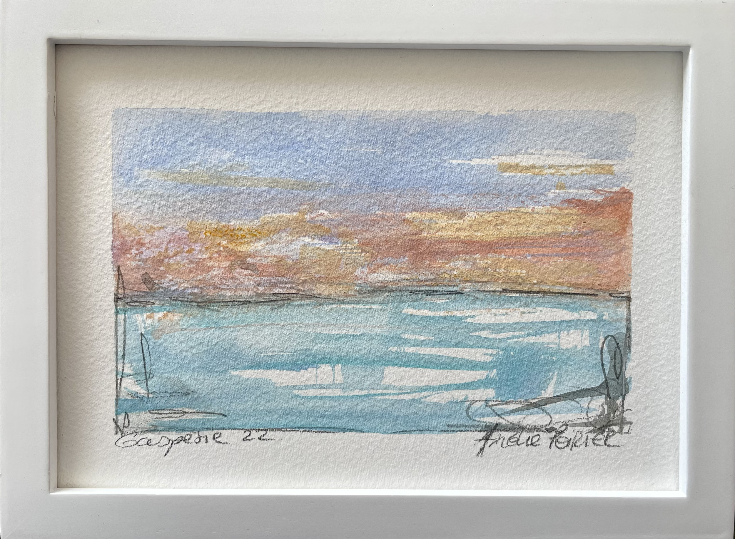 Gaspésie 2022
Techniques mixtes sur papier, 5x7 po
115$