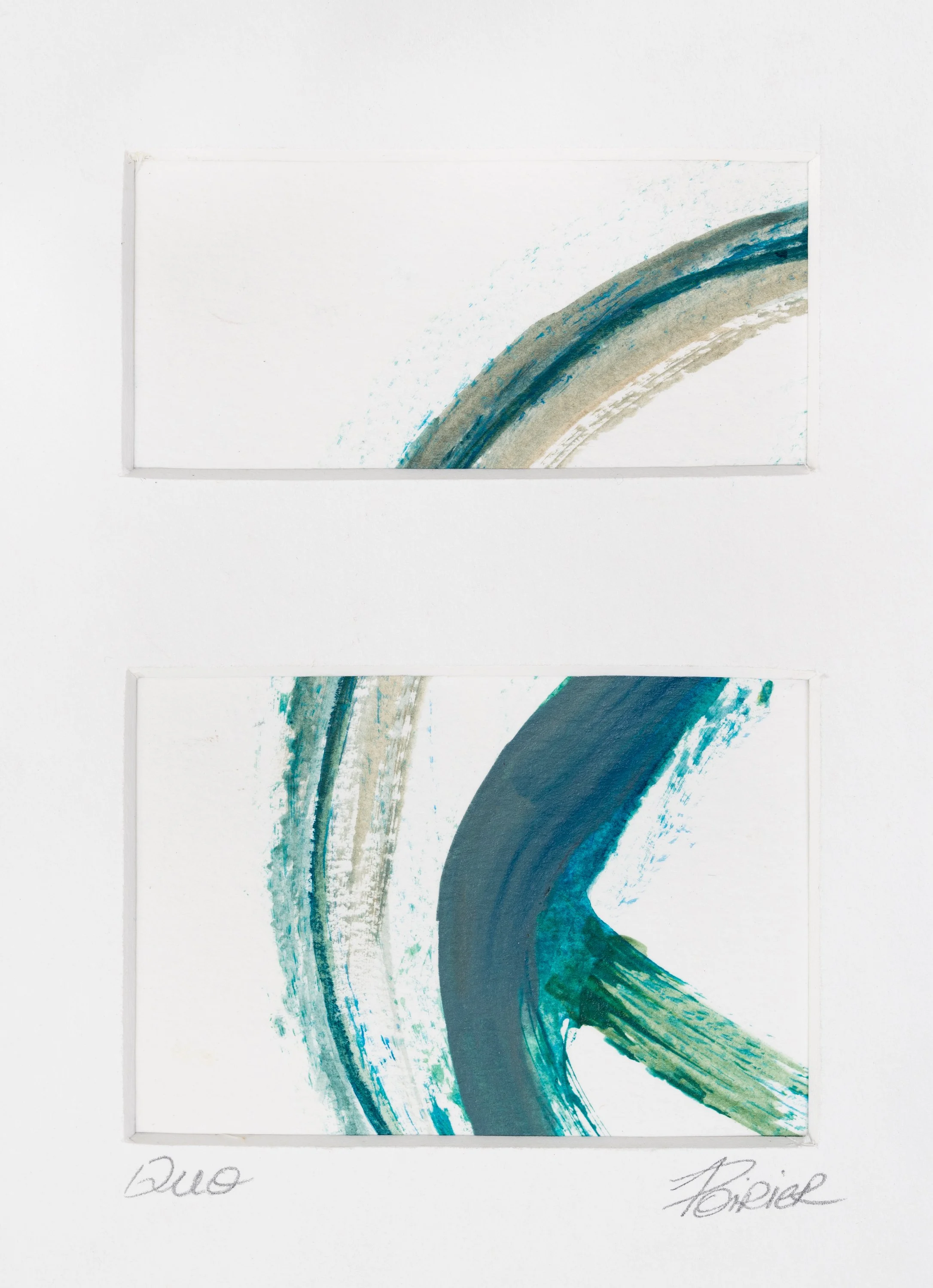 Duo-13
Acrylique sur papier, 7x5 po
140$