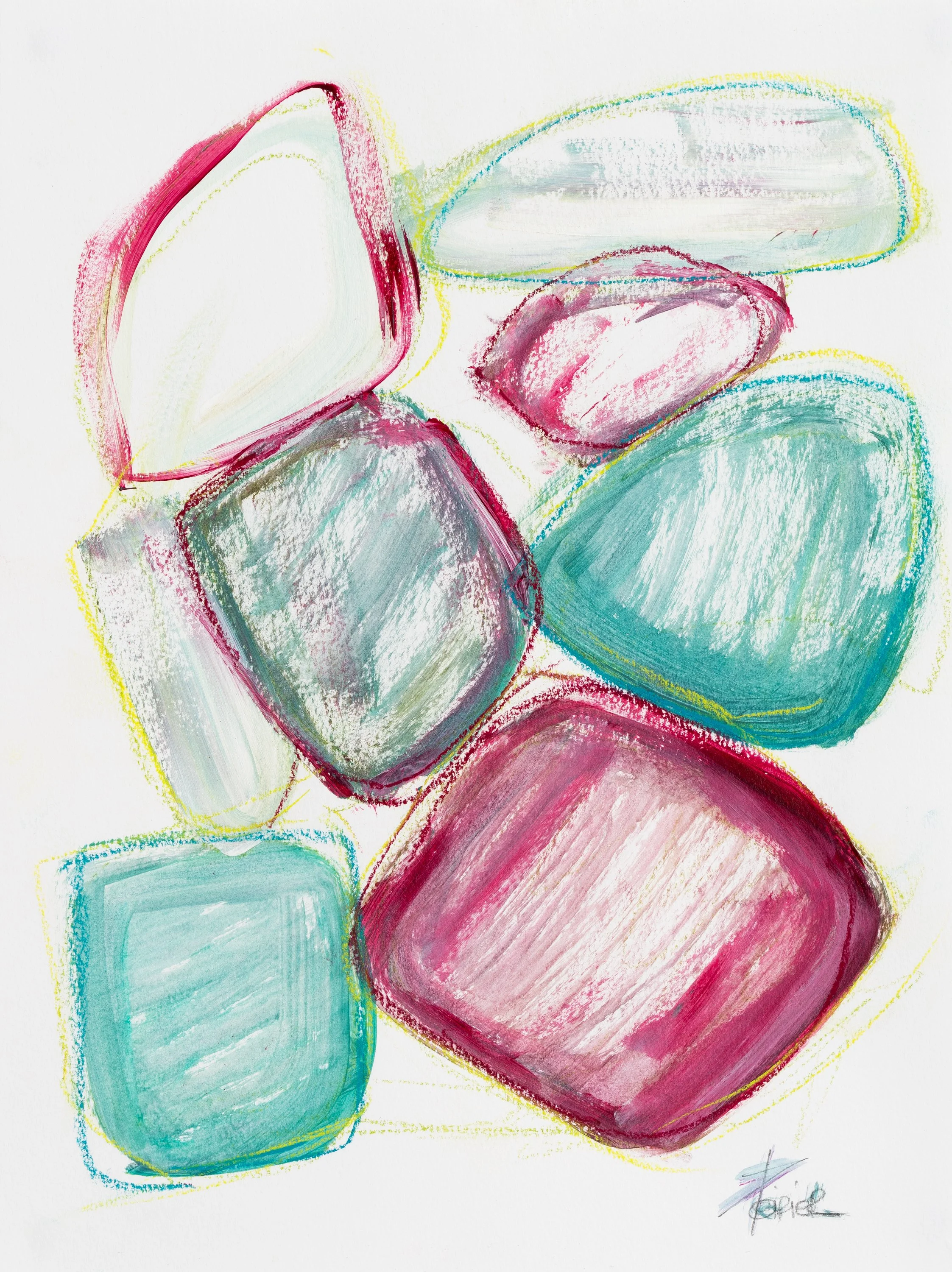 Sans-titre/Untitled
Acrylique sur papier, 12x9 po
185$