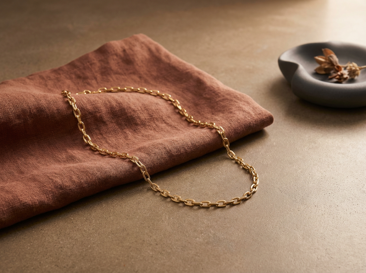 Gold Link Necklace