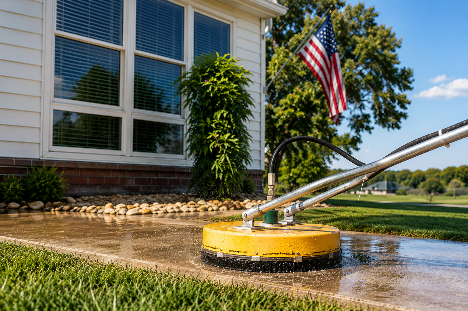 Pressure Washing and exterior cleaning services for homes and businesses in Middle Tennessee