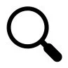 Magnifying glass icon