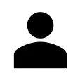 Silhouette of a person against a plain background