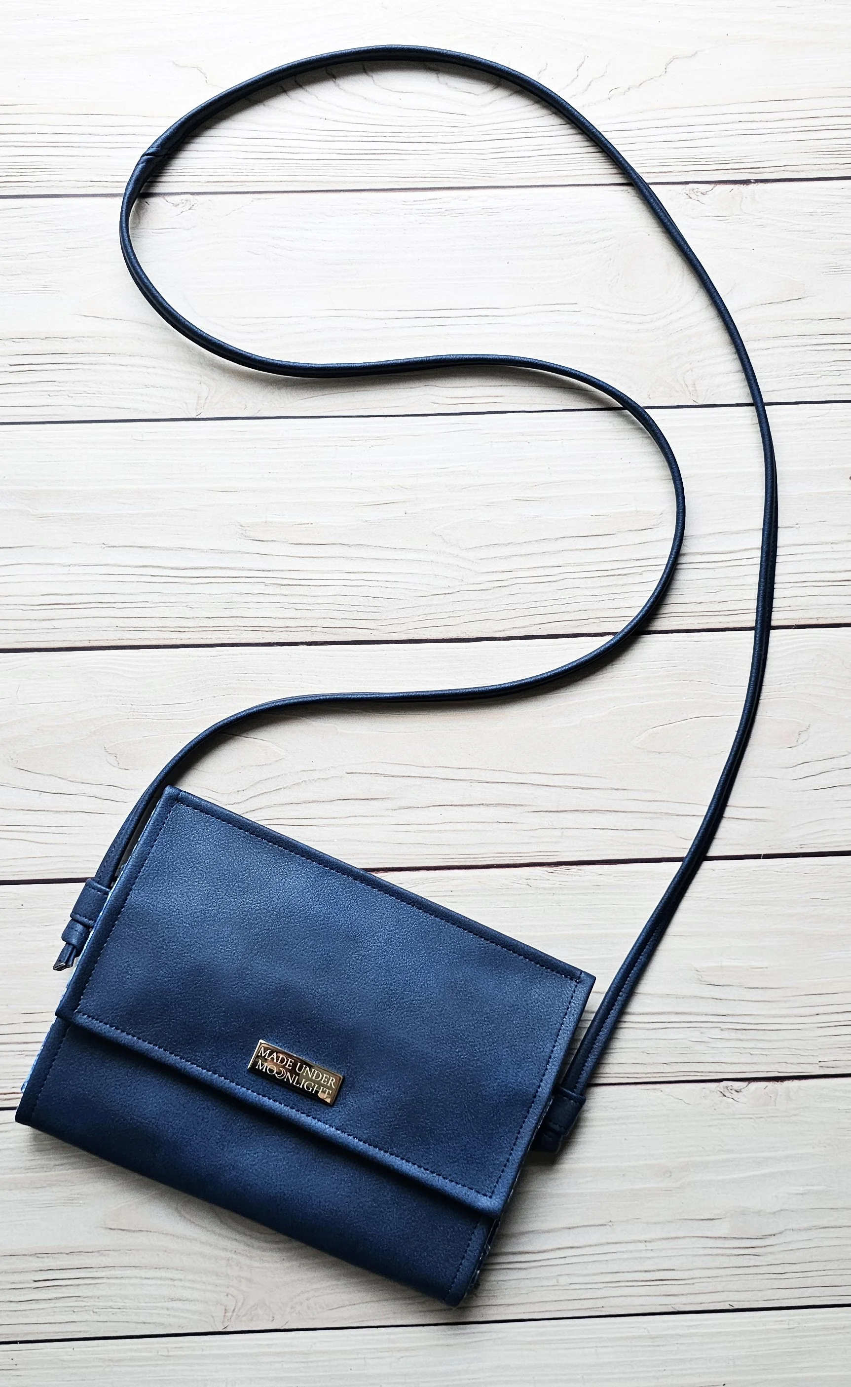 Nova Clutch Crossbody Purse - Deep Blue