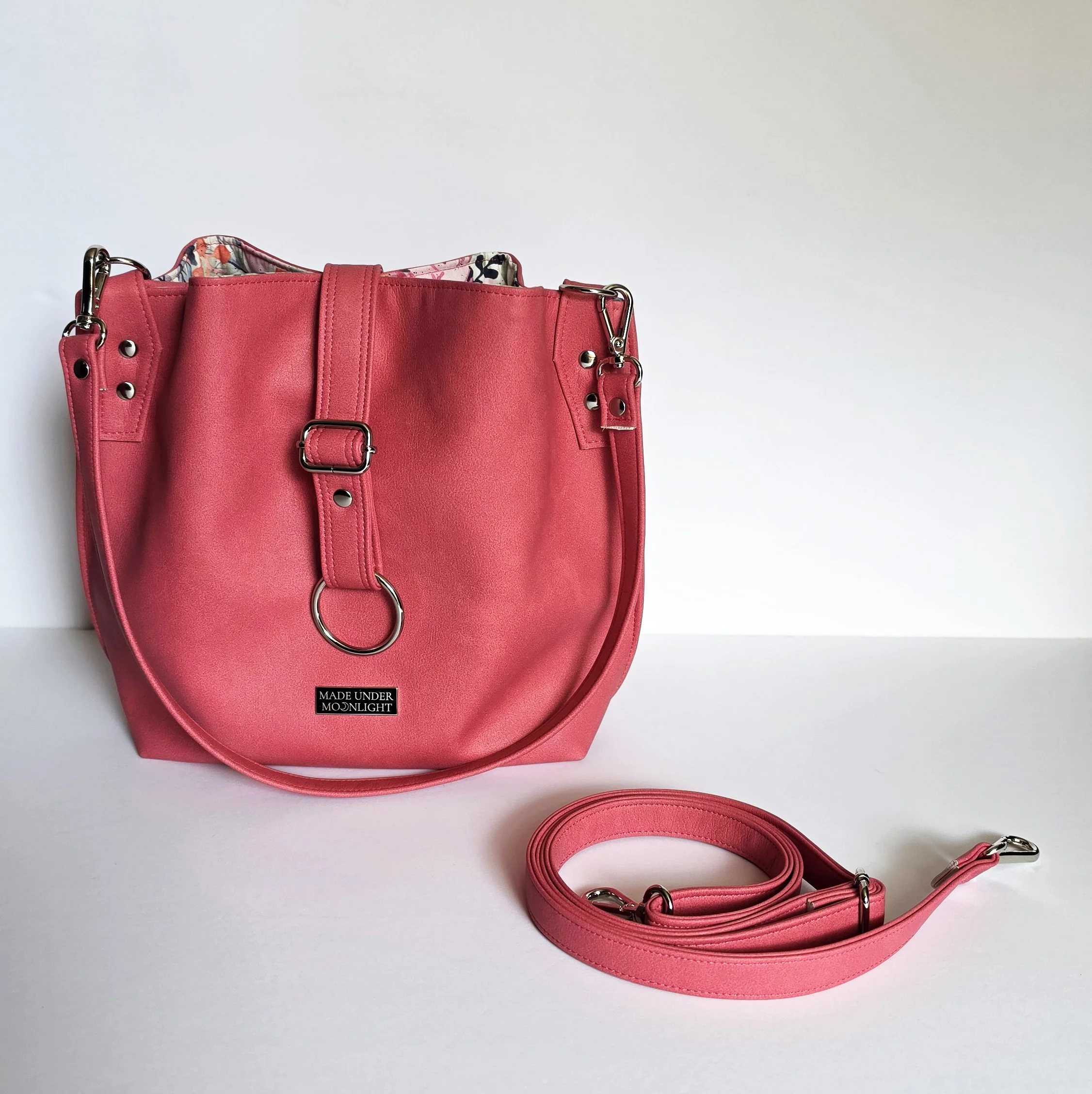 Luna Handbag - Rose Pink