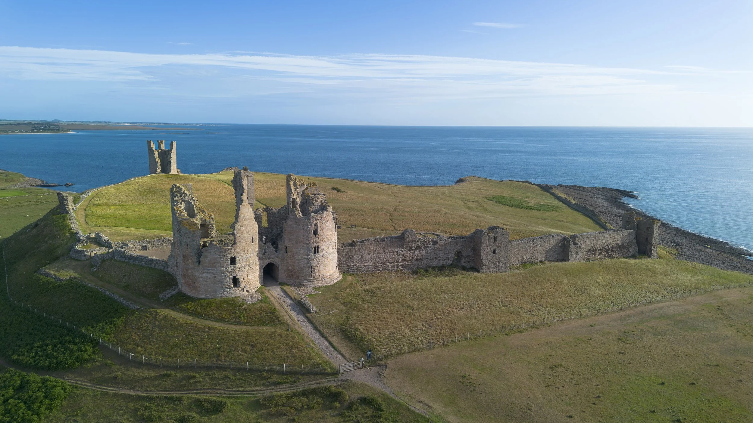 Dunstanburgh - Aerial