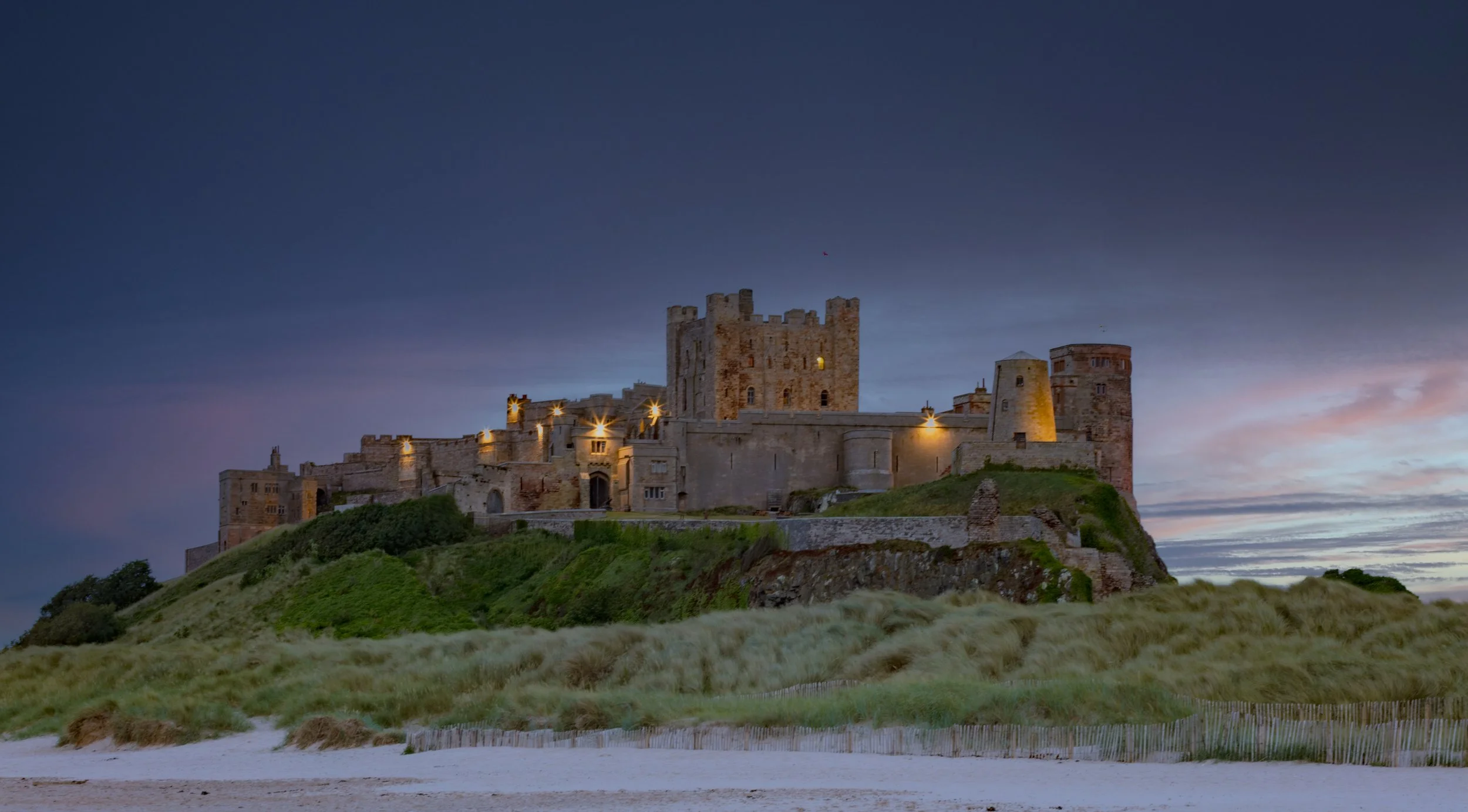 Bamburgh - Sunset