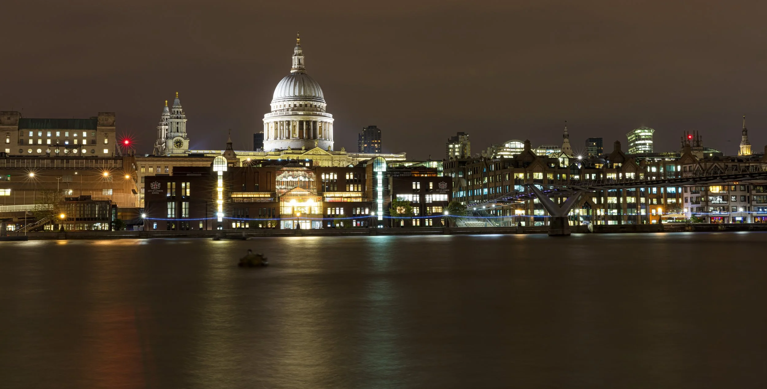 St Pauls & Millenium Bridge