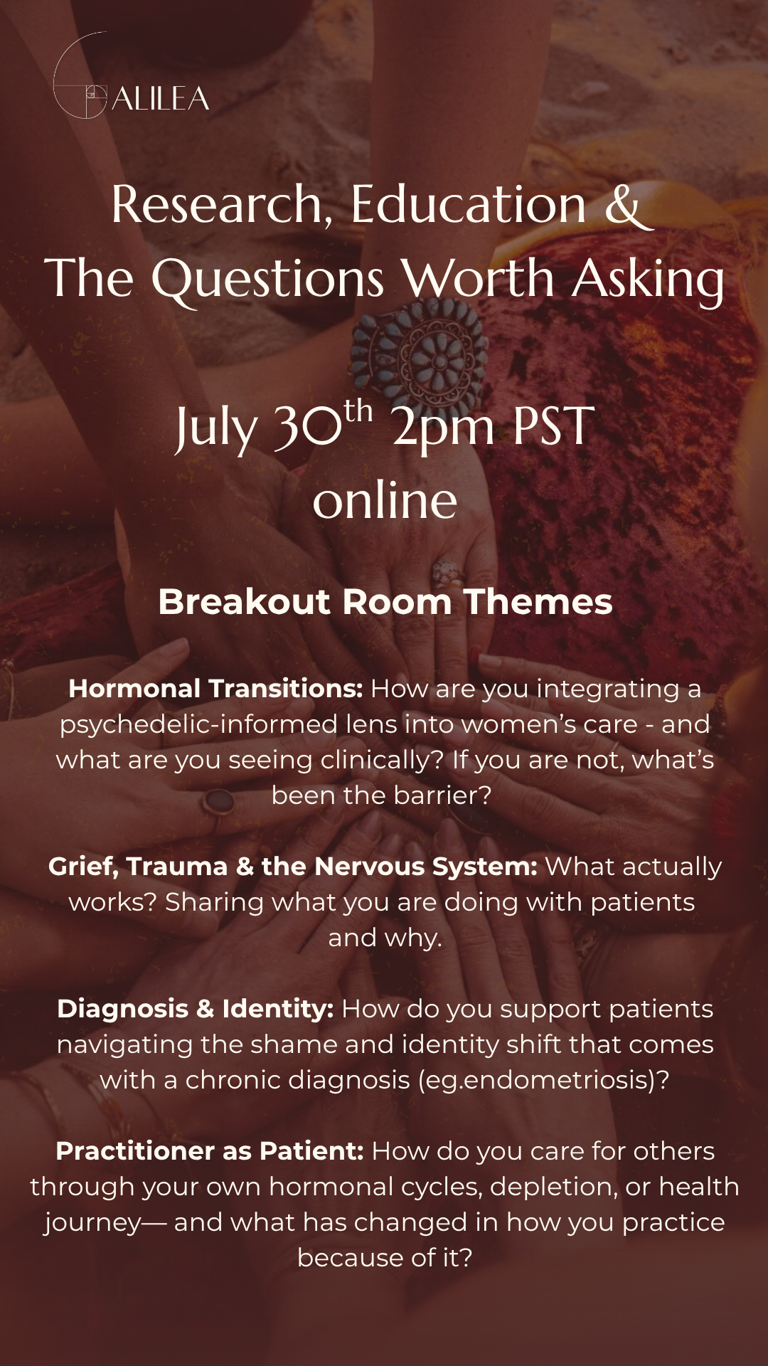 GALILEA Health Community call