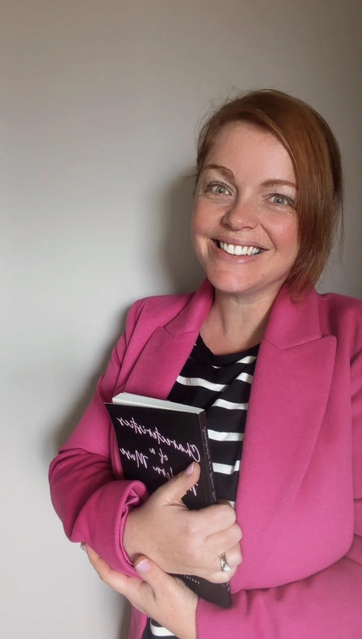 Author poet Sarah Dee - girl in pink jacket
