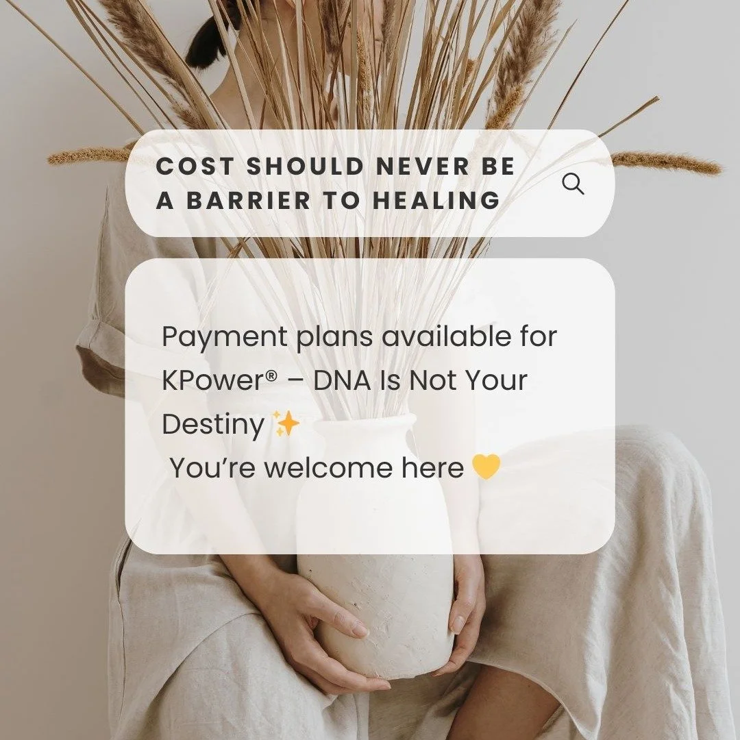 Did you know payment plans are available? 💛

If joining a workshop feels financially tricky right now, please know this:
I never want cost to be the thing that stops someone from accessing tools that support their emotional, physical, and energetic 