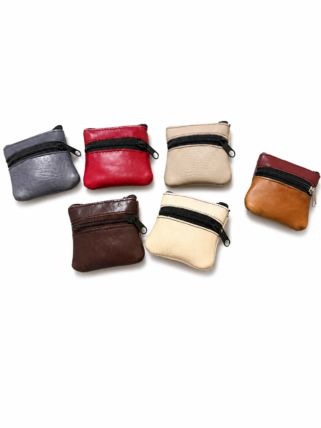 100% Genuine Leather Handmade Mini Bolsitas