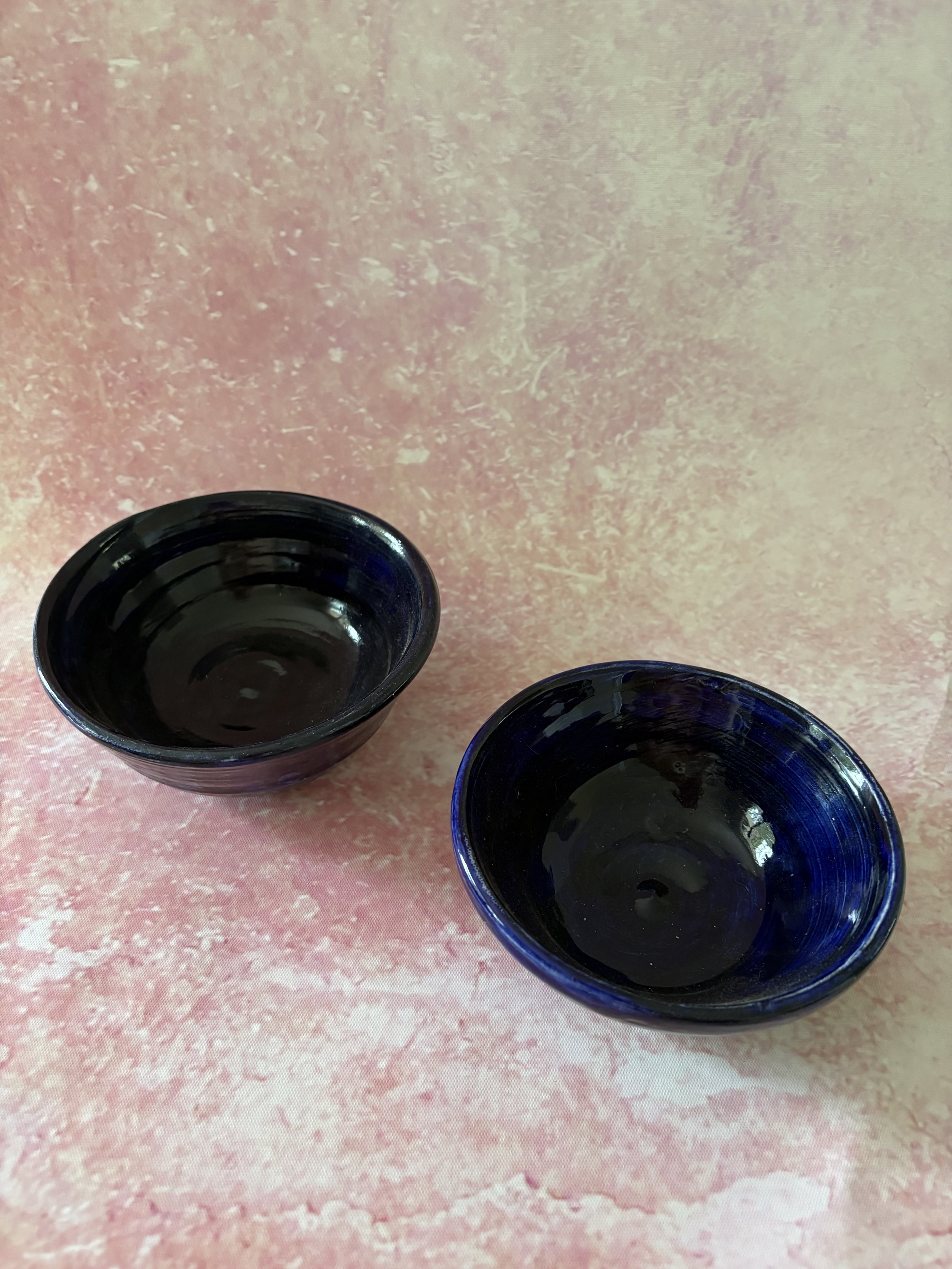 Blue Flower Bowls