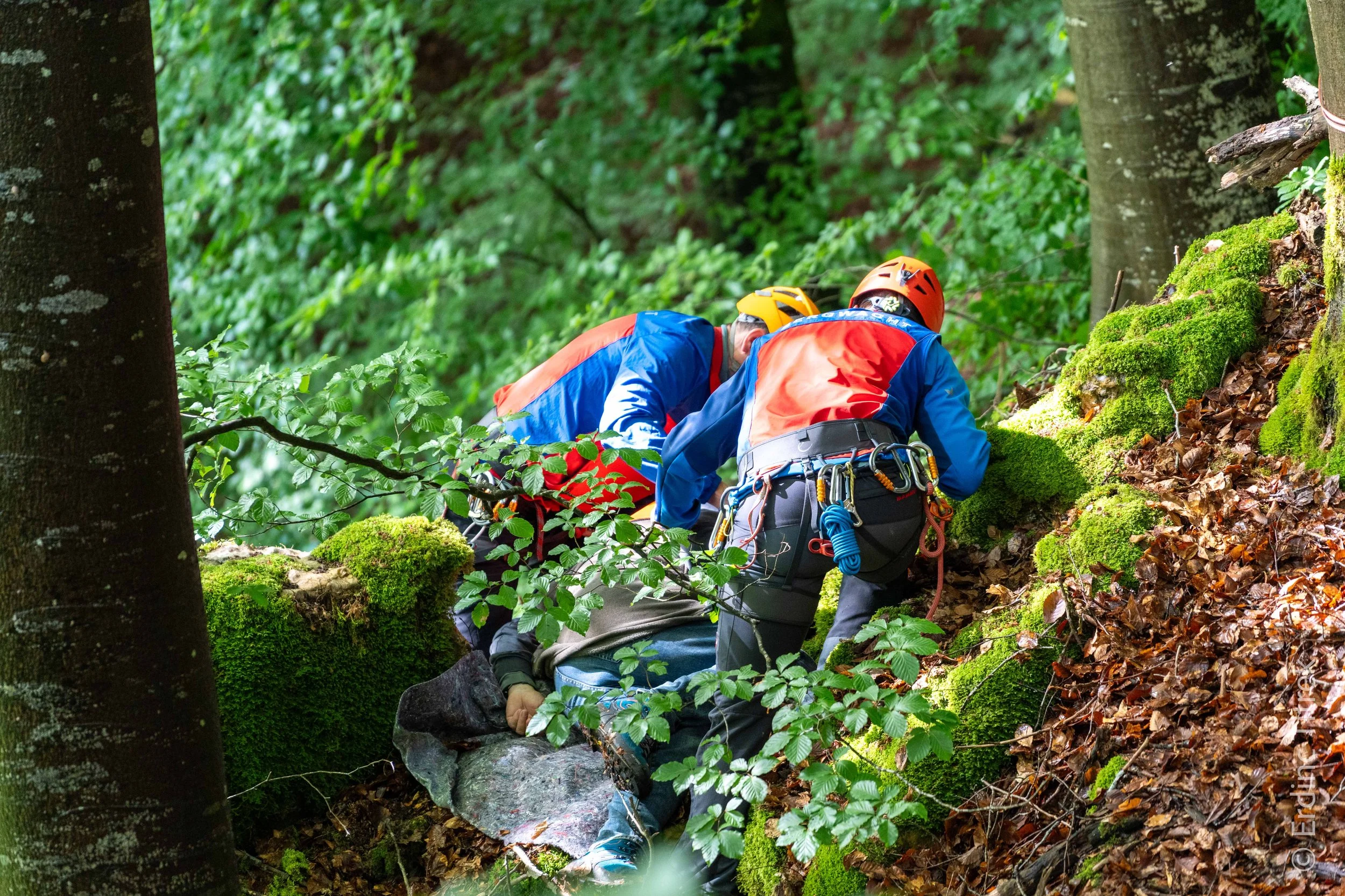 Red Cross – Mountain Rescue Drill