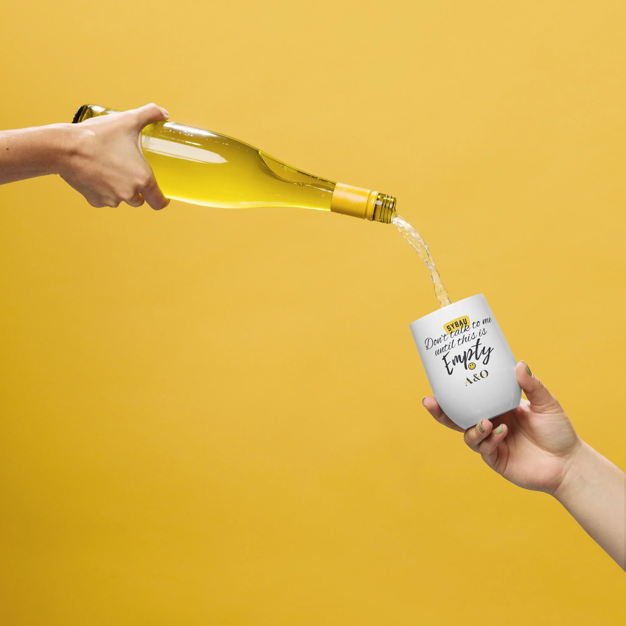 Wine Down SYBAU™ 12oz Wine Tumbler