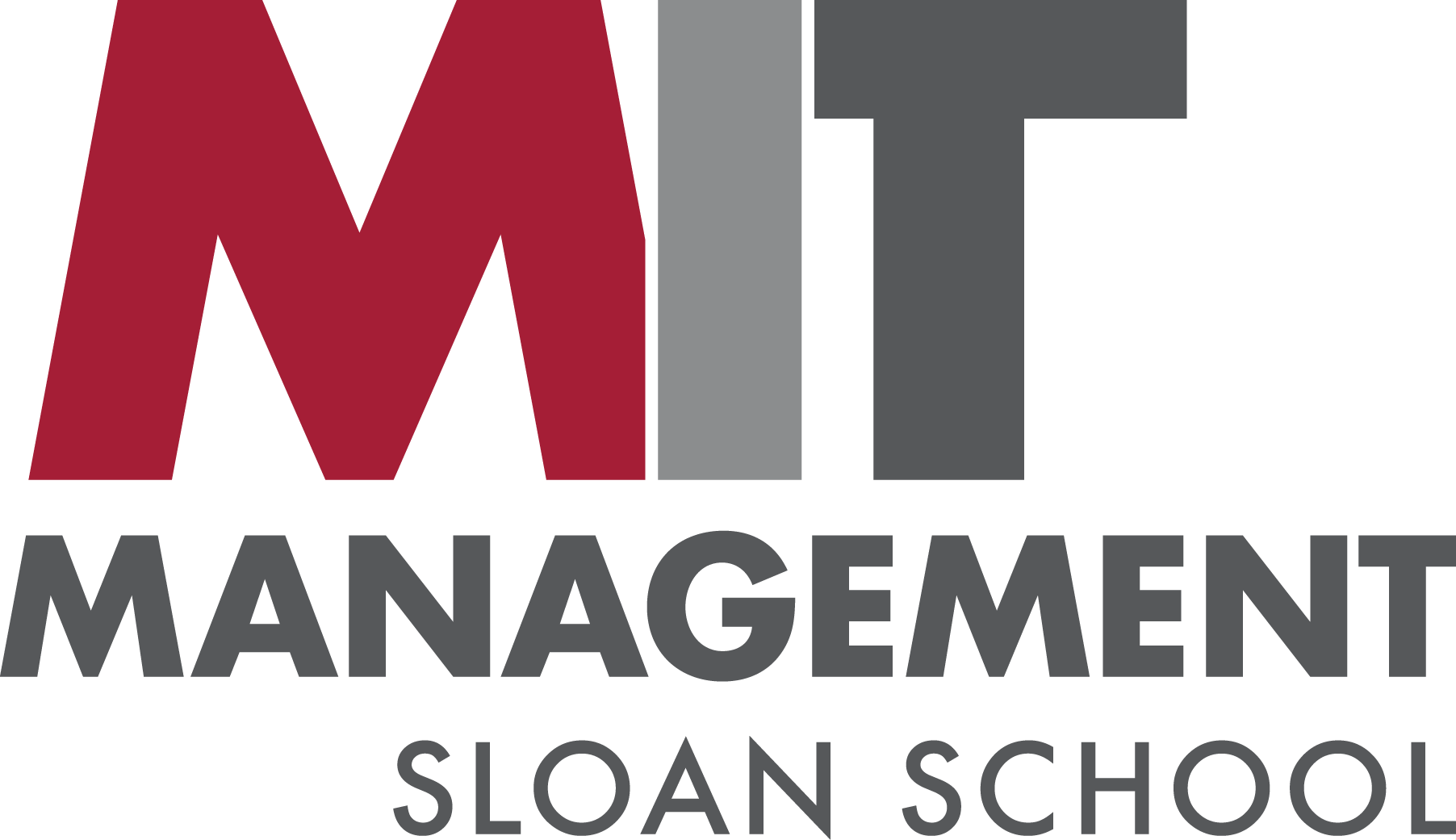 MIT Management Sloan School logo with red, gray, and black text on a white background.