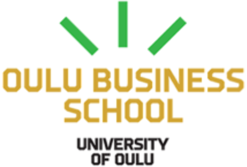 Logo for University of Oulu Business School.
