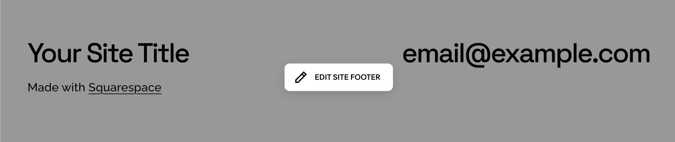 Site Footer